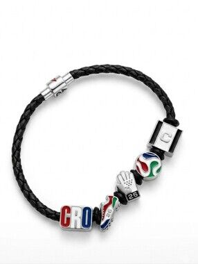 2026 FIFA World Cup Bank Of America Croatia Fan Band Charm Bracelet- Sz S Or L